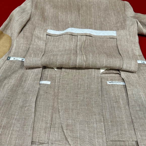 Men's Brunello Cucinelli Linen Blazer 52R - Picture 13 of 13